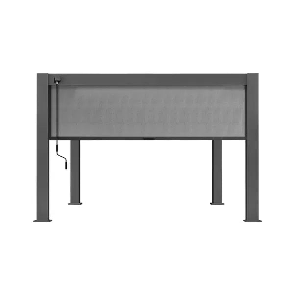 3.6m side screen for pergola on white backround